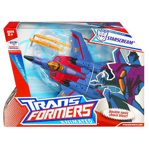 Transformers Animated Voyager Starscream Voyager Action Figure