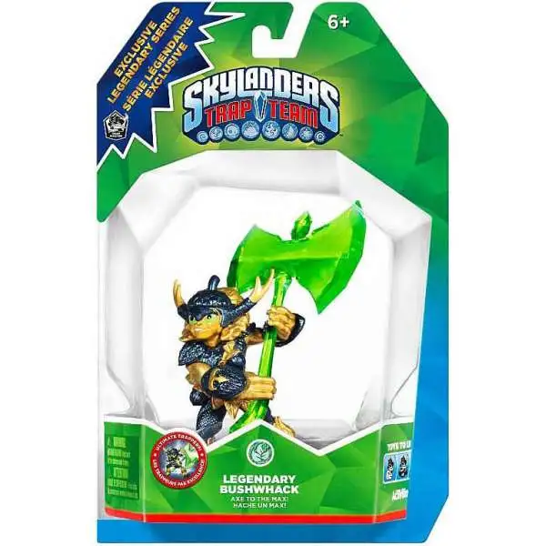 Skylanders Trap Team Trap Master Legendary Bushwhack Exclusive Figure Pack