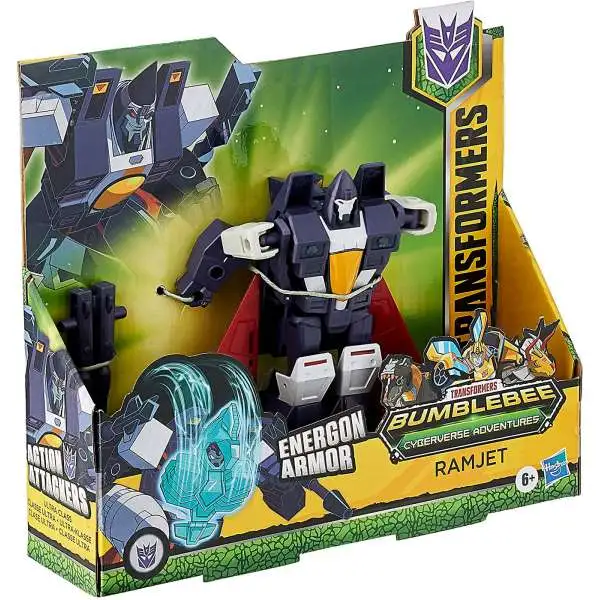 Transformers Bumblebee Cyberverse Adventures Ramjet Ultra Action Figure