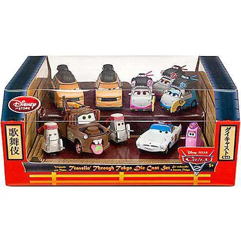 Disney / Pixar Cars Cars 2 1:43 Multi-Packs Travelin' Through Tokyo Exclusive Diecast Car Set