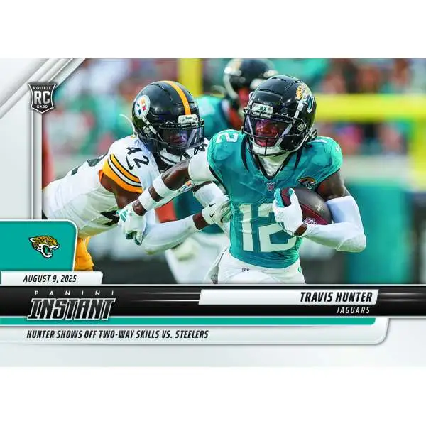 NFL Jacksonville Jaguars 2025 Instant Football Travis Hunter #14 [Rookie]