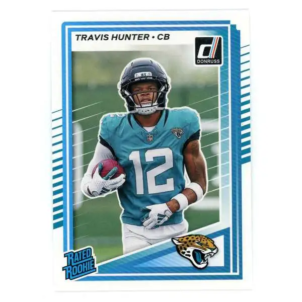 NFL 2025 Panini Donruss Football Rated Rookies Travis Hunter #301