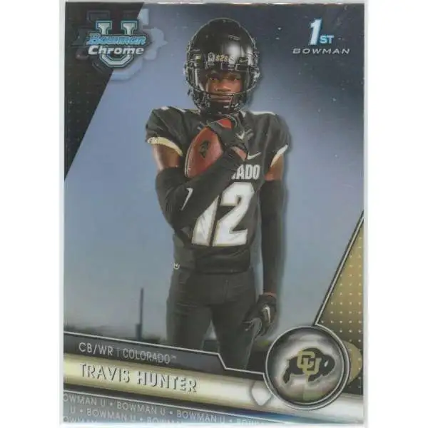 NFL 2023 Bowman Chrome U 1st Bowman Travis Hunter #36