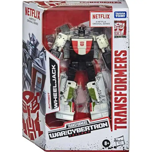 Transformers Generations War for Cybertron Wheeljack Exclusive Deluxe Action Figure [Netflix Series Inspired]