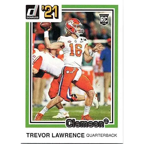 NFL 2021 Chronicles Donruss Draft Picks Trevor Lawrence #32
