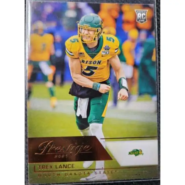 Trey Lance 2021 Panini Select Football Concourse Rookie RC #45 49ers