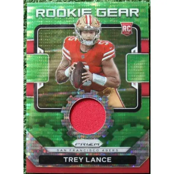 Trey Lance Autographed 2021 Wild Card Matte Rookie Card #MRHR-6