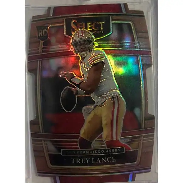 NFL 2021 Select Football 44/199 Trey Lance #45 [Rookie Bronze Die Cut ]