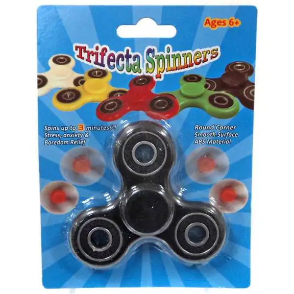 Trifecta Spinners Black Spinner