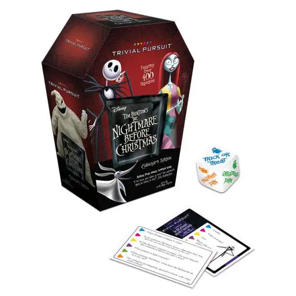 Trivial Pursuit Tim Burton's The Nightmare Before Christmas Board Game