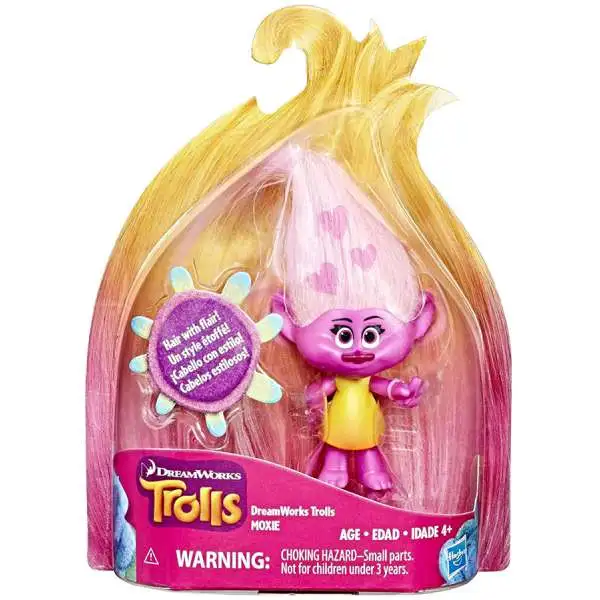 Trolls Moxie Action Figure Hair with Flair, Loose Hasbro Toys - ToyWiz