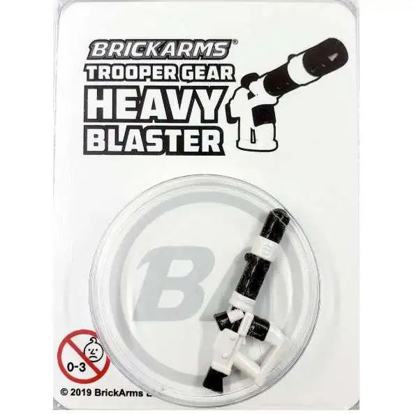 BrickArms Trooper Gear Heavy Blaster Minifigure Accessory [Overmolded]