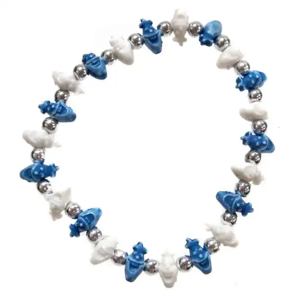 Frozen Olaf Bracelet [White & Blue]