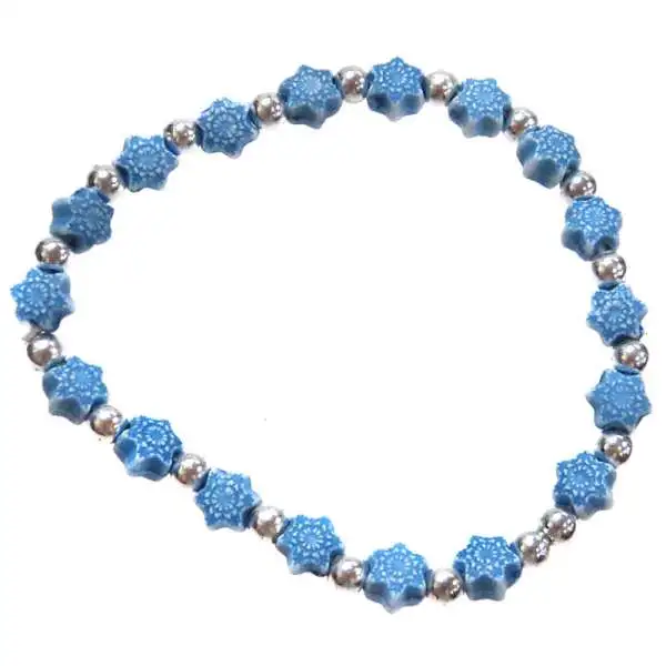 Frozen Snowflakes Bracelet [Light Blue]