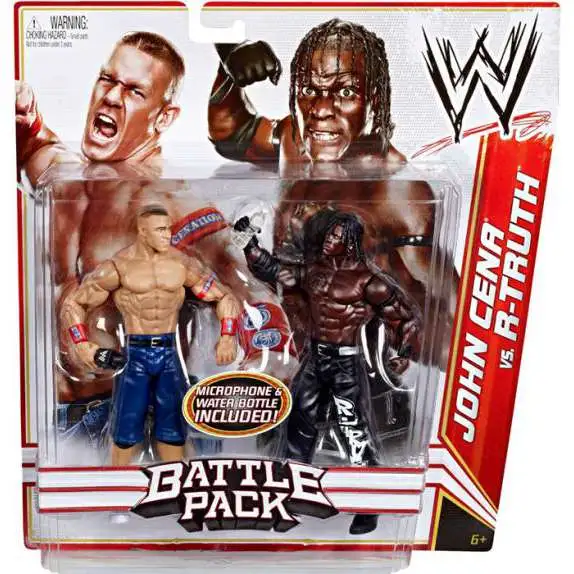 WWE Wrestling Battle Pack Series 13 John Cena vs. R-Truth Action Figure 2-Pack