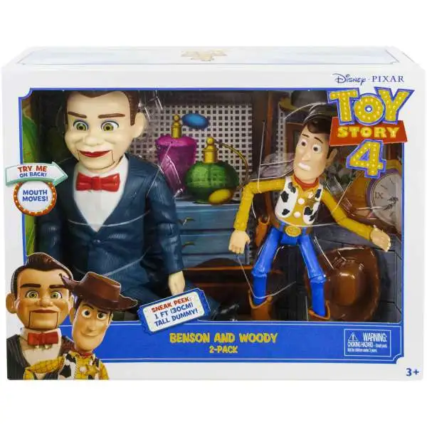 Toy Story 4 Benson & Woody Action Figure 2-Pack [Damaged Package]