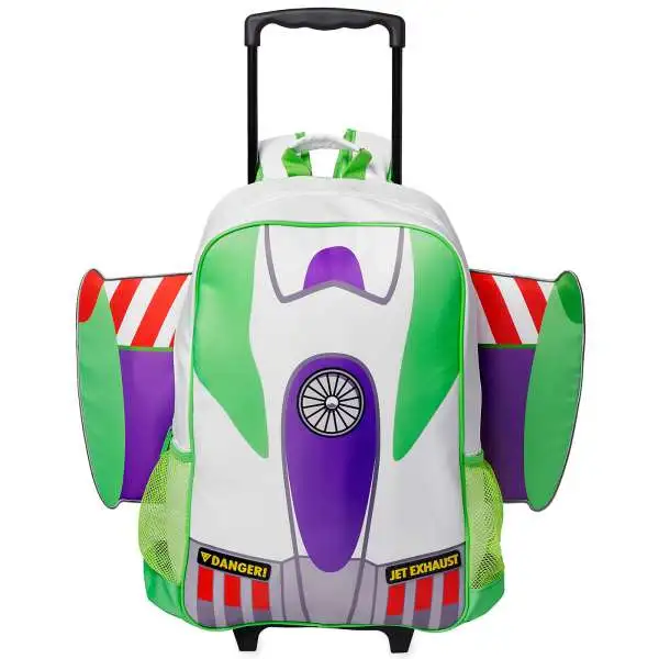 Disney Pixar Toy Story 4 Buzz Lightyear Rolling Backpack - ToyWiz