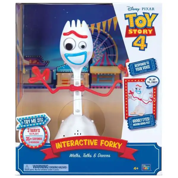 Toy Story 4 Interactive Forky Talking Action Figure [Walks, Talks & Dances]