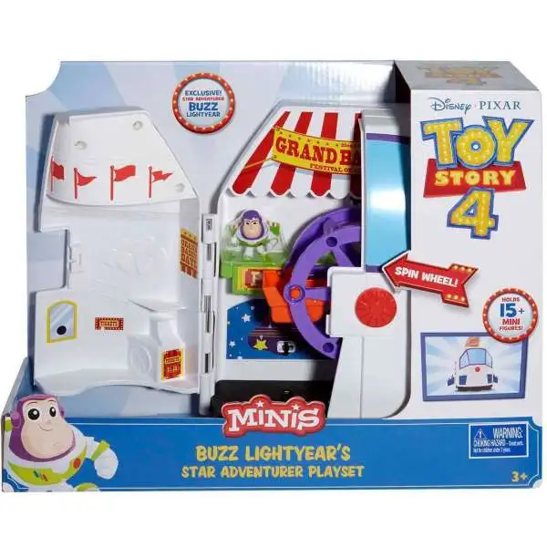 Disney / Pixar Toy Story 4 MINIS Buzz Lightyear's Star Adventurer Playset