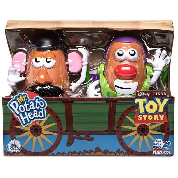 Toy Story 4 Mr. Potato Head Buzz Lightyear & Woody Exclusive 7-Inch Figure 2-Pack