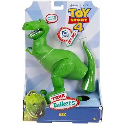 DISNEY TOY STORY 4 Rex Talking & INTERACTIVE Dinosaur Action Figure 30cm **NEW** 