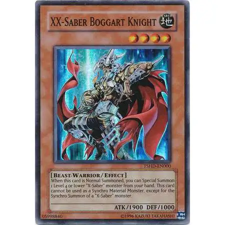 YuGiOh YuGiOh 5D's The Shining Darkness Super Rare XX-Saber Boggart Knight TSHD-EN000