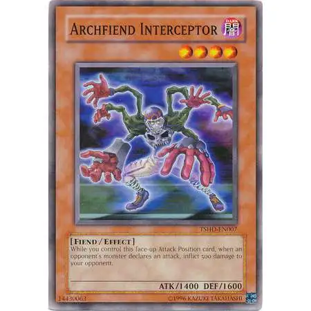 YuGiOh YuGiOh 5D's The Shining Darkness Common Archfiend Interceptor TSHD-EN007