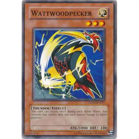 YuGiOh YuGiOh 5D's The Shining Darkness Common Wattwoodpecker TSHD-EN027