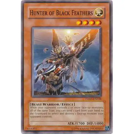 YuGiOh YuGiOh 5D's The Shining Darkness Common Hunter of Black Feathers TSHD-EN038