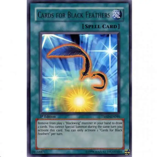 YuGiOh YuGiOh 5D's The Shining Darkness Ultra Rare Cards for Black Feathers TSHD-EN046
