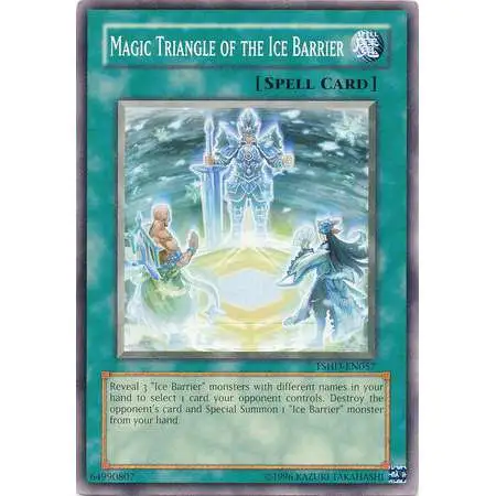 YuGiOh YuGiOh 5D's The Shining Darkness Common Magic Triangle of the Ice Barrier TSHD-EN057