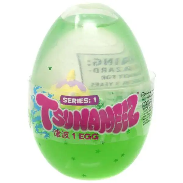 Tsunameez Series 1 Egg Yellow Fish with Ice Cream [Green]