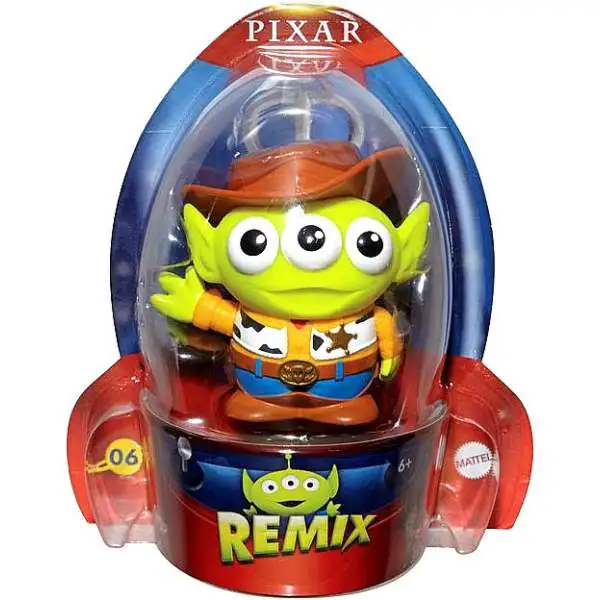 Disney / Pixar Toy Story Alien Remix Series 2 Woody 3-Inch Mini Figure #06