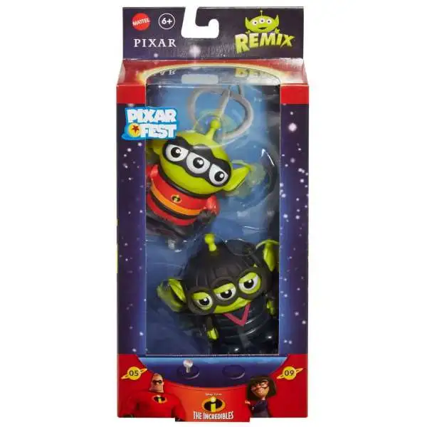 Disney / Pixar Pixar Fest Alien Remix Series 1 Mr. Incredible & Edna Mode 3-Inch Mini Figure 2-Pack