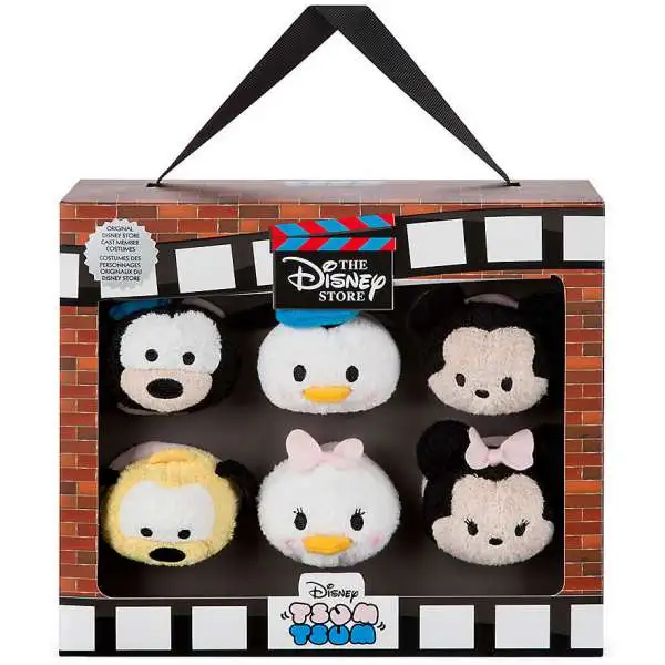 Disney Tsum Tsum 30th Anniversary Mickey, Minnie, Donald, Daisy