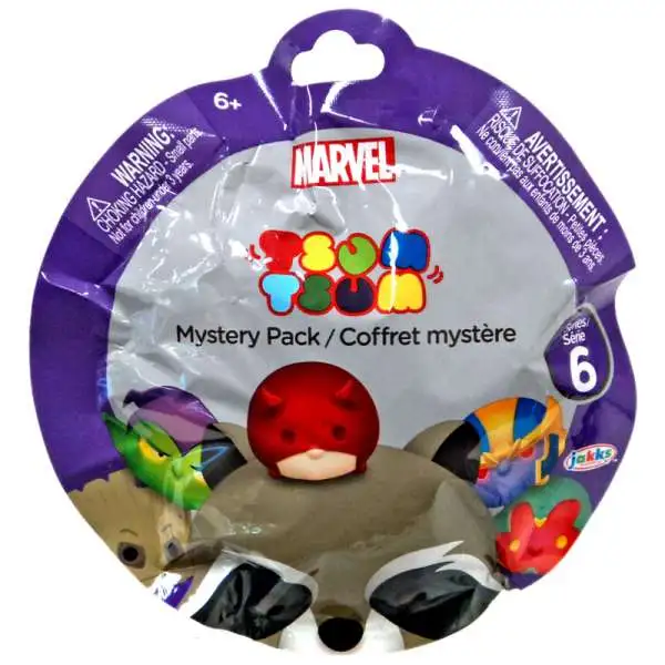 Marvel Tsum Tsum Series 6 Mystery Stack Pack [1 RANDOM Figure]