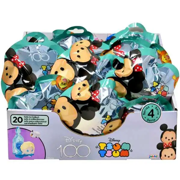 Tsum Tsum Disney100 Celebrations Series 4 Mystery Stack Box [24 Packs]