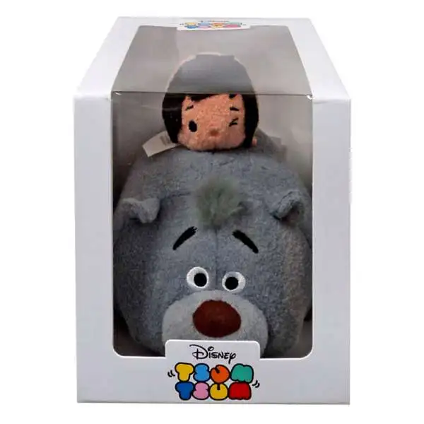 Disney Tsum Tsum Baloo & Mowgli Exclusive Plush Set [Subscription Box]