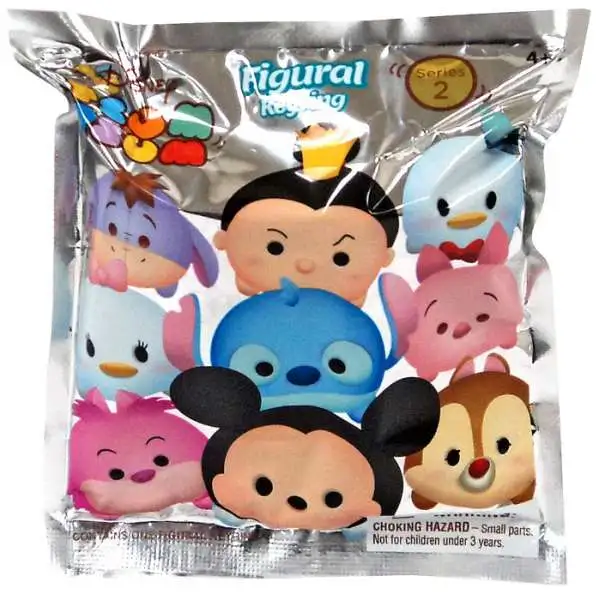 Disney 3D Figural Keyring Tsum Tsum Series 2 Mystery Pack [1 RANDOM Figure]