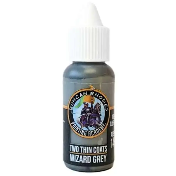 Duncan Rhodes Painting Academy Two Thin Coats Wizard Grey 15ml Paint