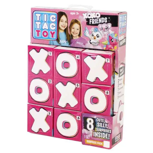Tic Tac Toy XOXO Friends Surprise Pack #4 Mystery 8-Pack