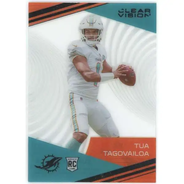 NFL 2020 Panini Chronicles Clear Vision Tua Tagovailoa CV-2 [Rookie]