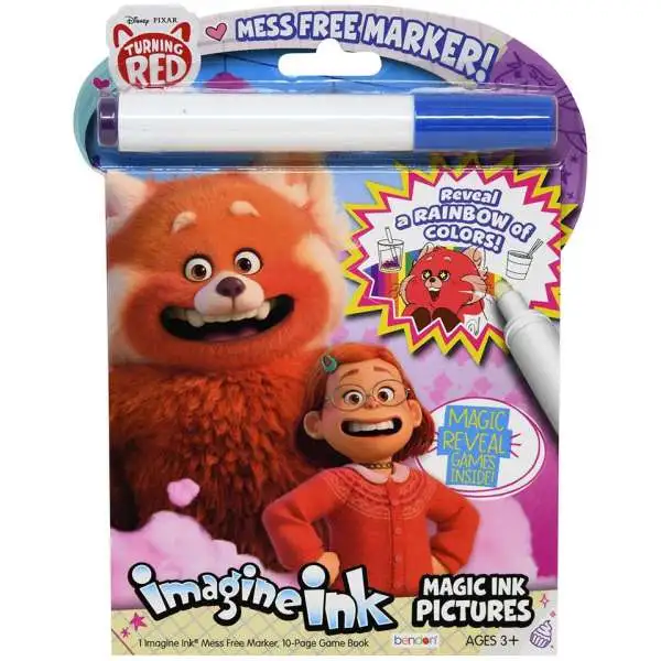 Disney / Pixar Turning Red Imagine Ink Magic Ink Pictures [Damaged Package]