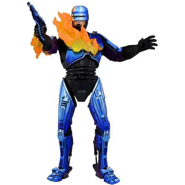 NECA RoboCop vs. The Terminator Series 2 Robocop Action Figure [Fire-Damage]