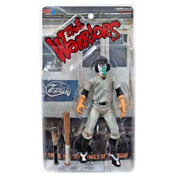 The Warriors White & Green Faced Baseball Fury Exclusive Action Figures