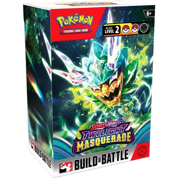 Pokemon Twilight Masquerade Build & Battle Box [4 Booster Packs & Promo Card]