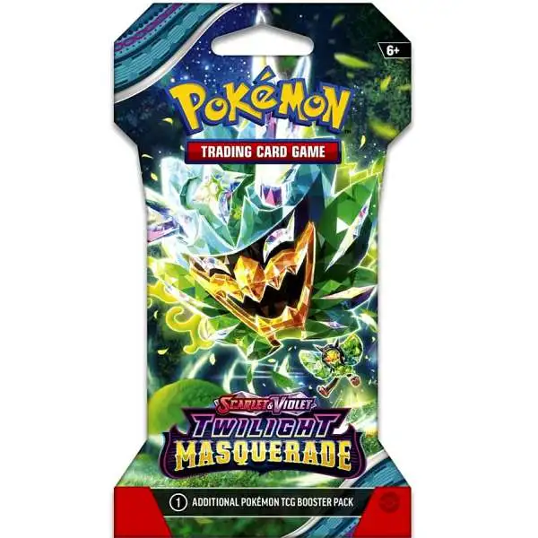 Pokemon Twilight Masquerade Sleeved Booster Pack [10 Cards]