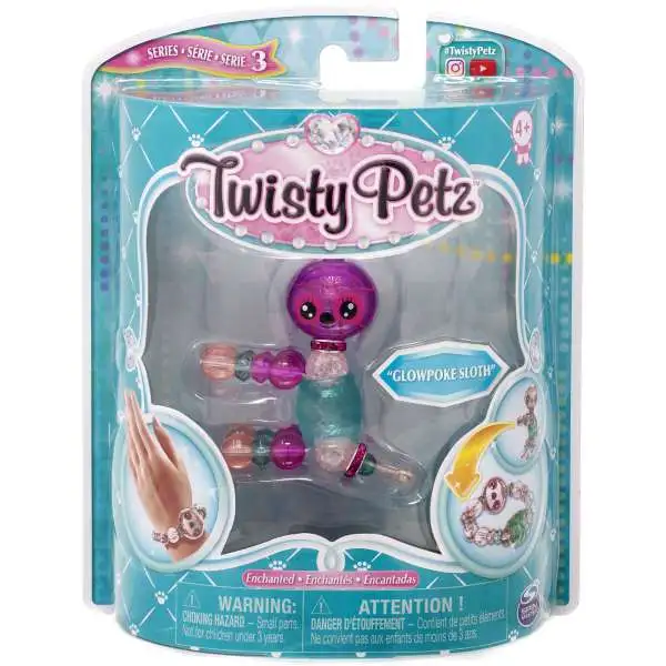 Twisty Petz Series 3 Glowpoke Sloth Bracelet