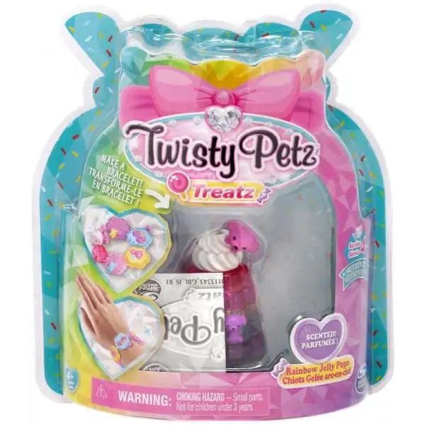 Twisty Petz Treatz Series 4 Rainbow Jelly Pups Bracelet