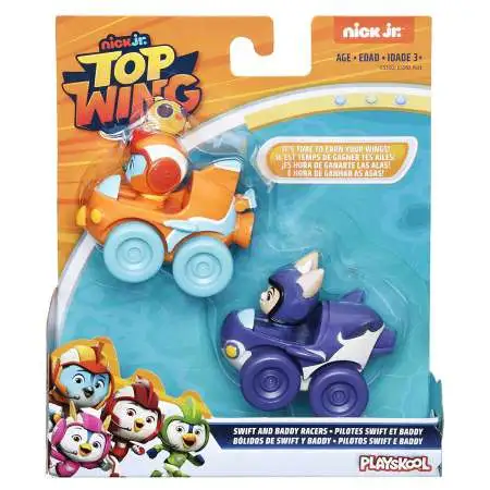 Nick Jr. Top Wing Mission Control Swift & Baddy Racers 2-Pack